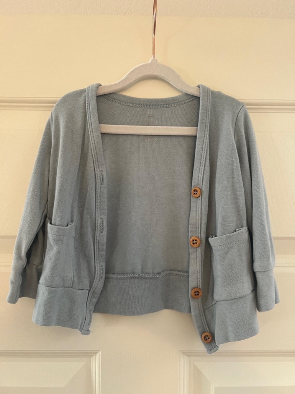 Kyte baby 6-12m soft blue cardigan